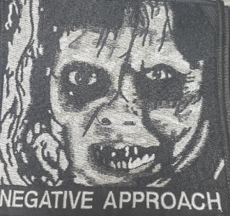 NEGATIVE APPROACH - Face - Patch - Embroidered